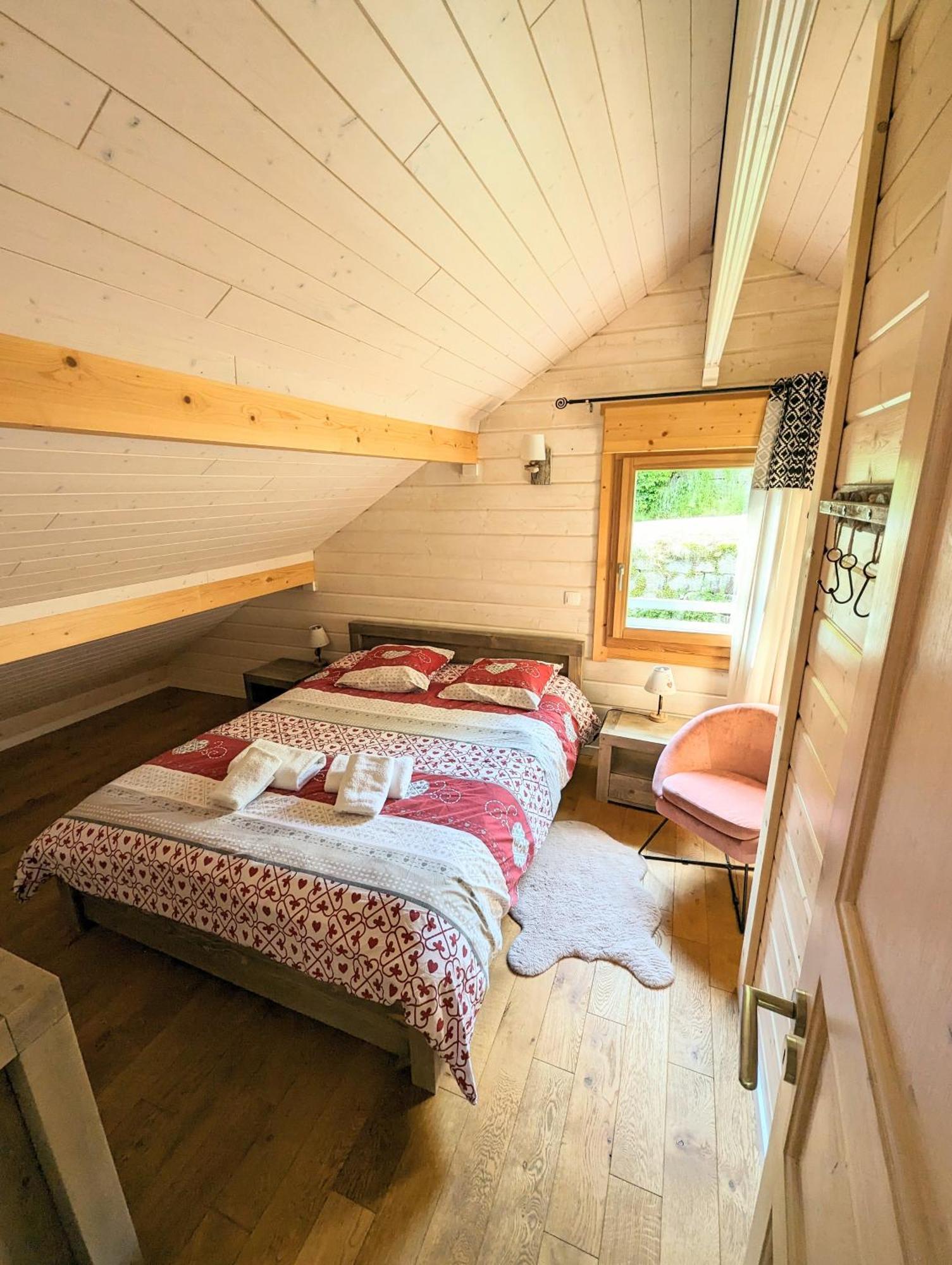Chalet Sauna Jacuzzi 6 Personnes La Bresse Exterior photo