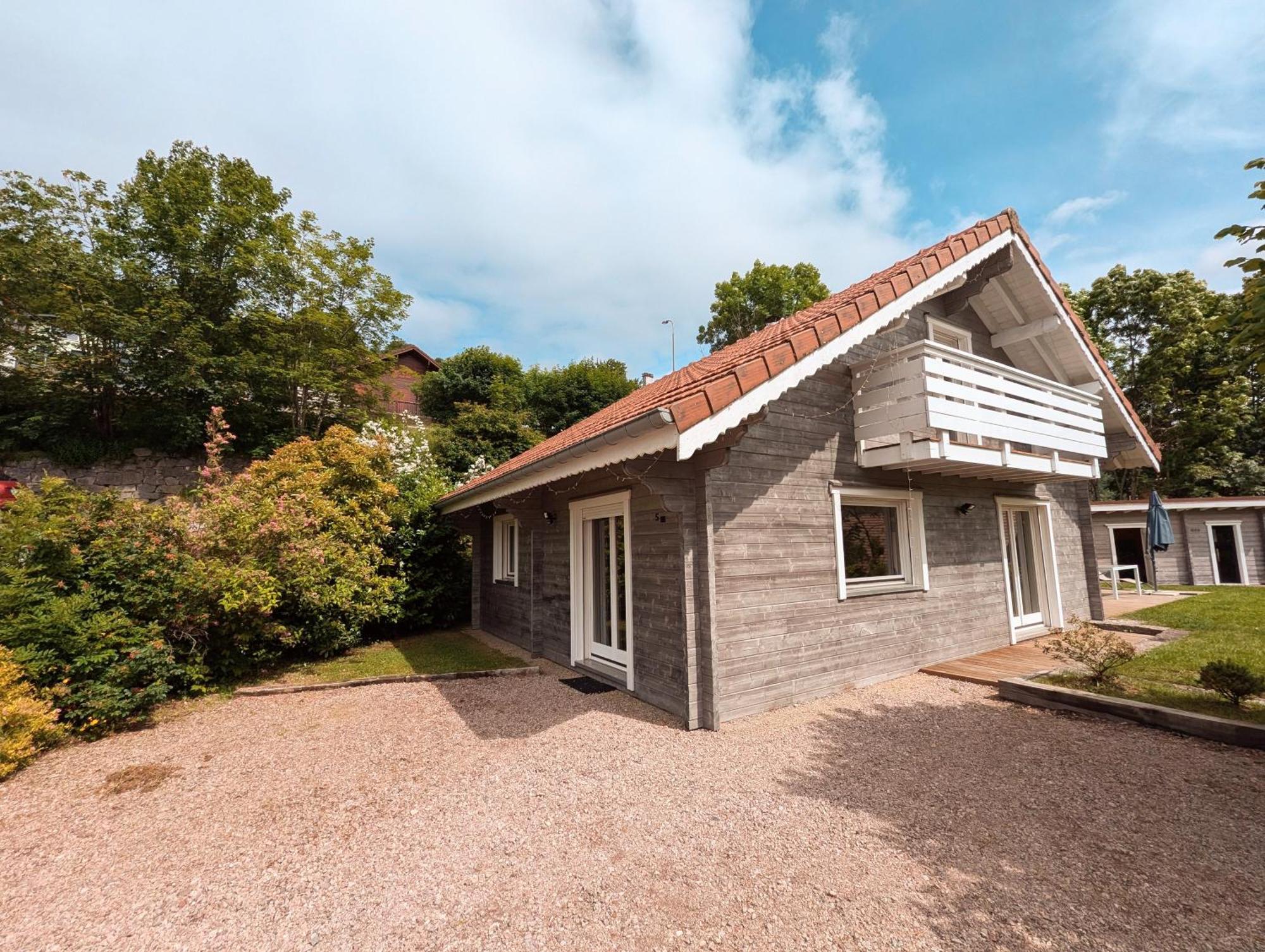Chalet Sauna Jacuzzi 6 Personnes La Bresse Exterior photo