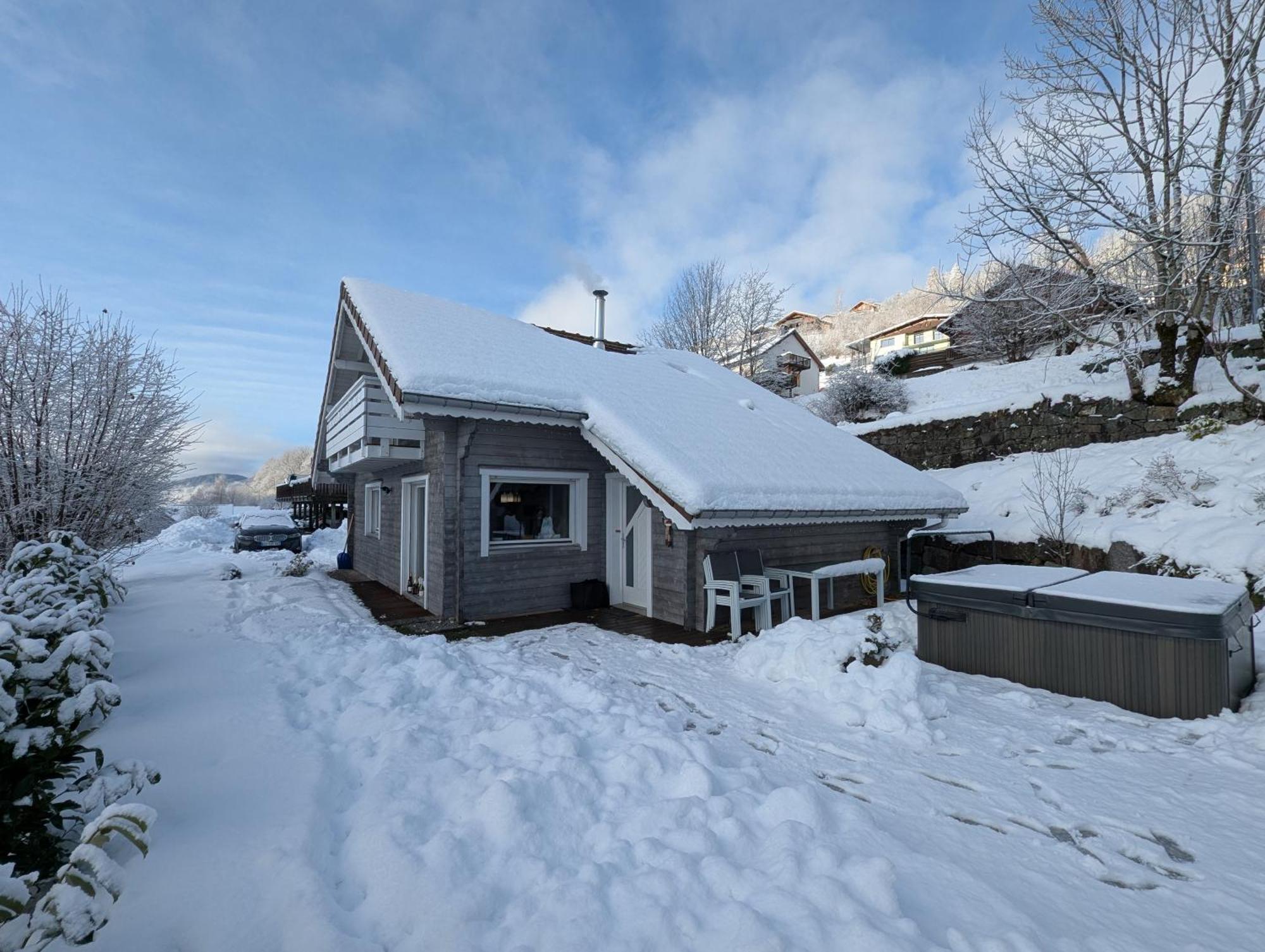 Chalet Sauna Jacuzzi 6 Personnes La Bresse Exterior photo