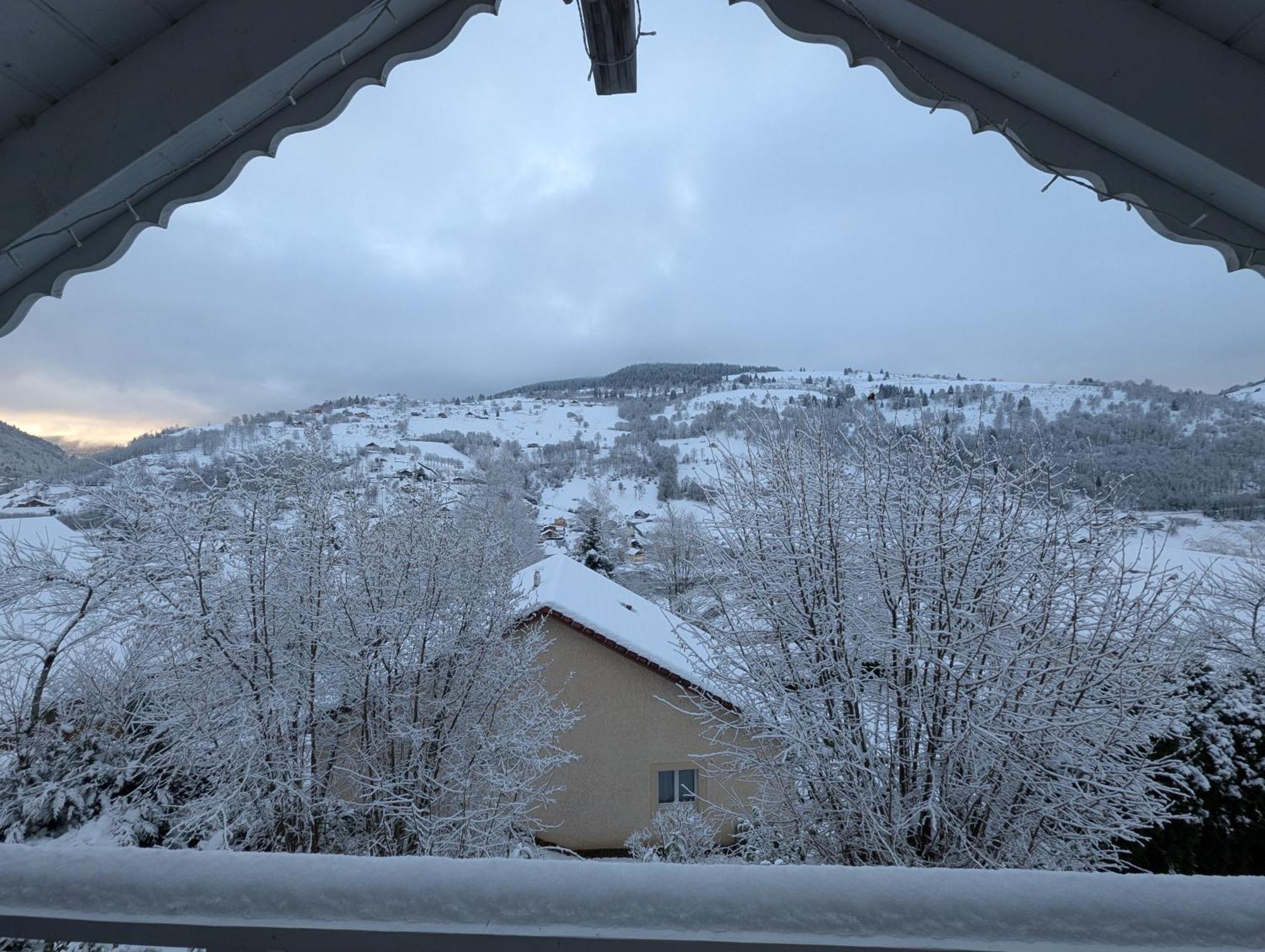 Chalet Sauna Jacuzzi 6 Personnes La Bresse Exterior photo
