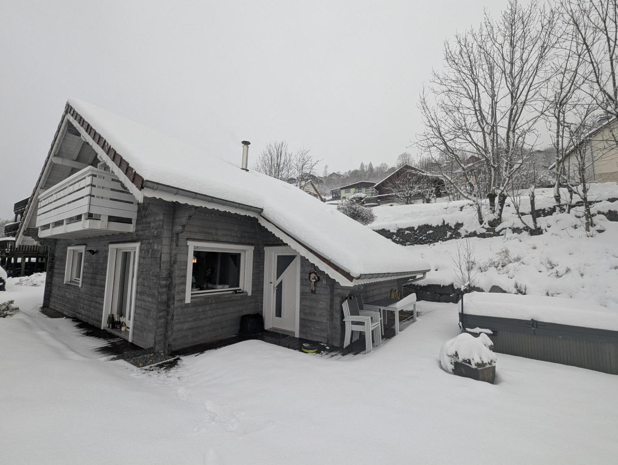 Chalet Sauna Jacuzzi 6 Personnes La Bresse Exterior photo
