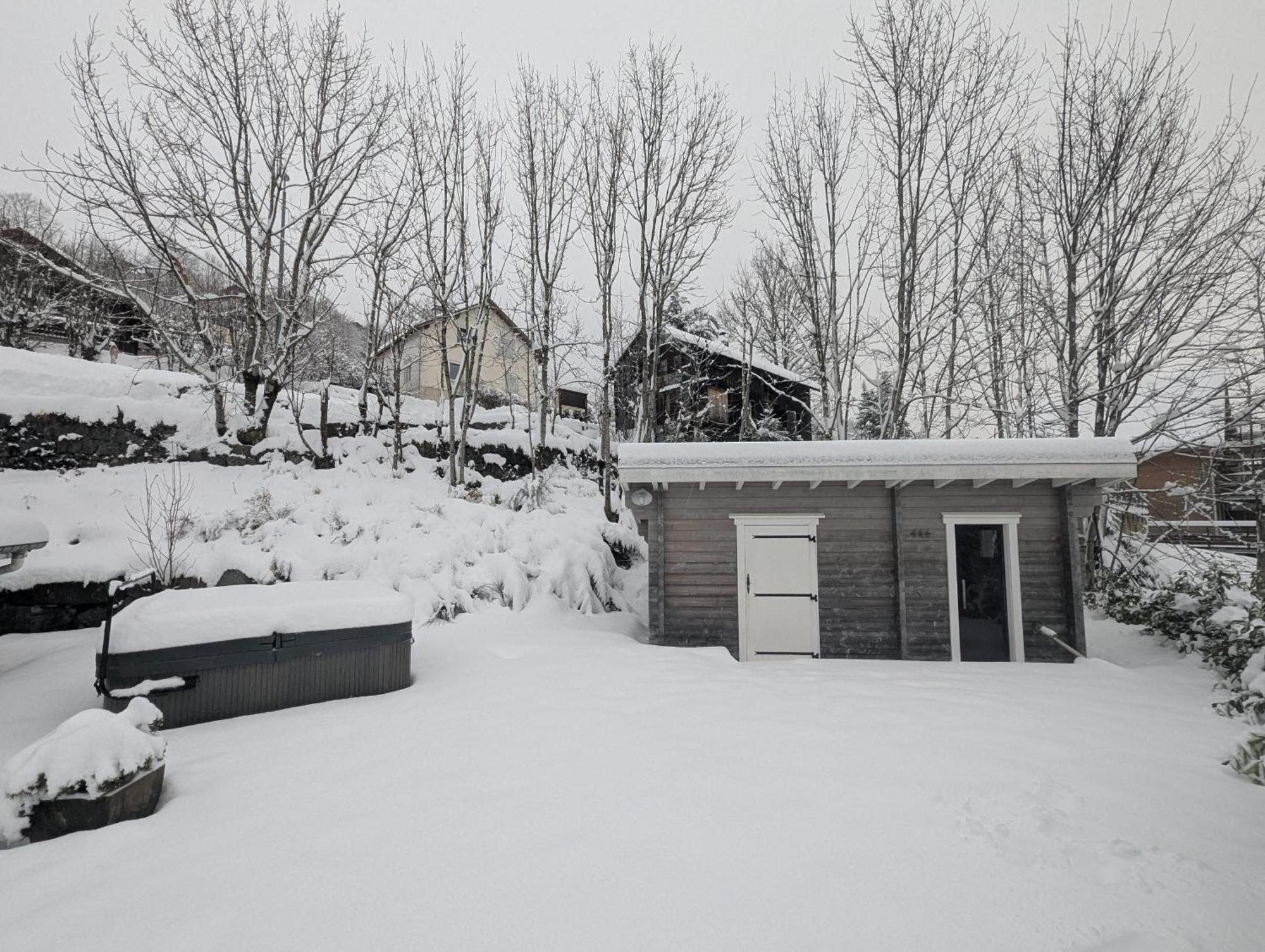 Chalet Sauna Jacuzzi 6 Personnes La Bresse Exterior photo